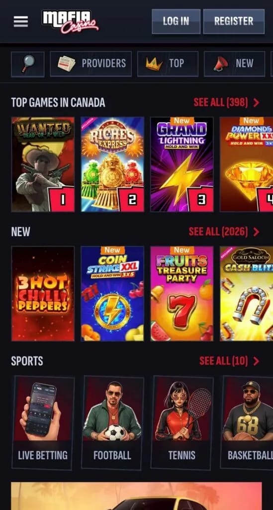 Mafiacasino mobiles Online Casino Deutschland
